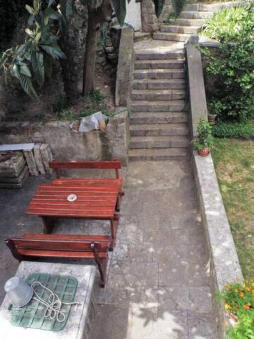 Lovely Loft Studio W Patio & Garden Apartment Opatija Bagian luar foto